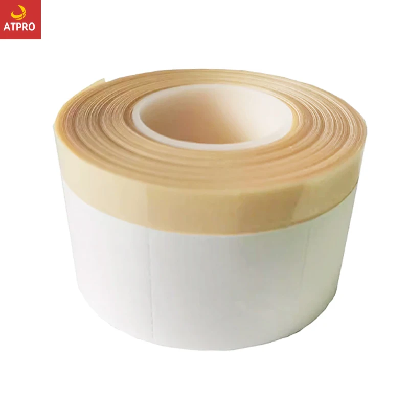 Window Edge Tape 50x10000mm For Car Window Edge Glitter Spray Paint Masking Sealing Masking Paper Tape