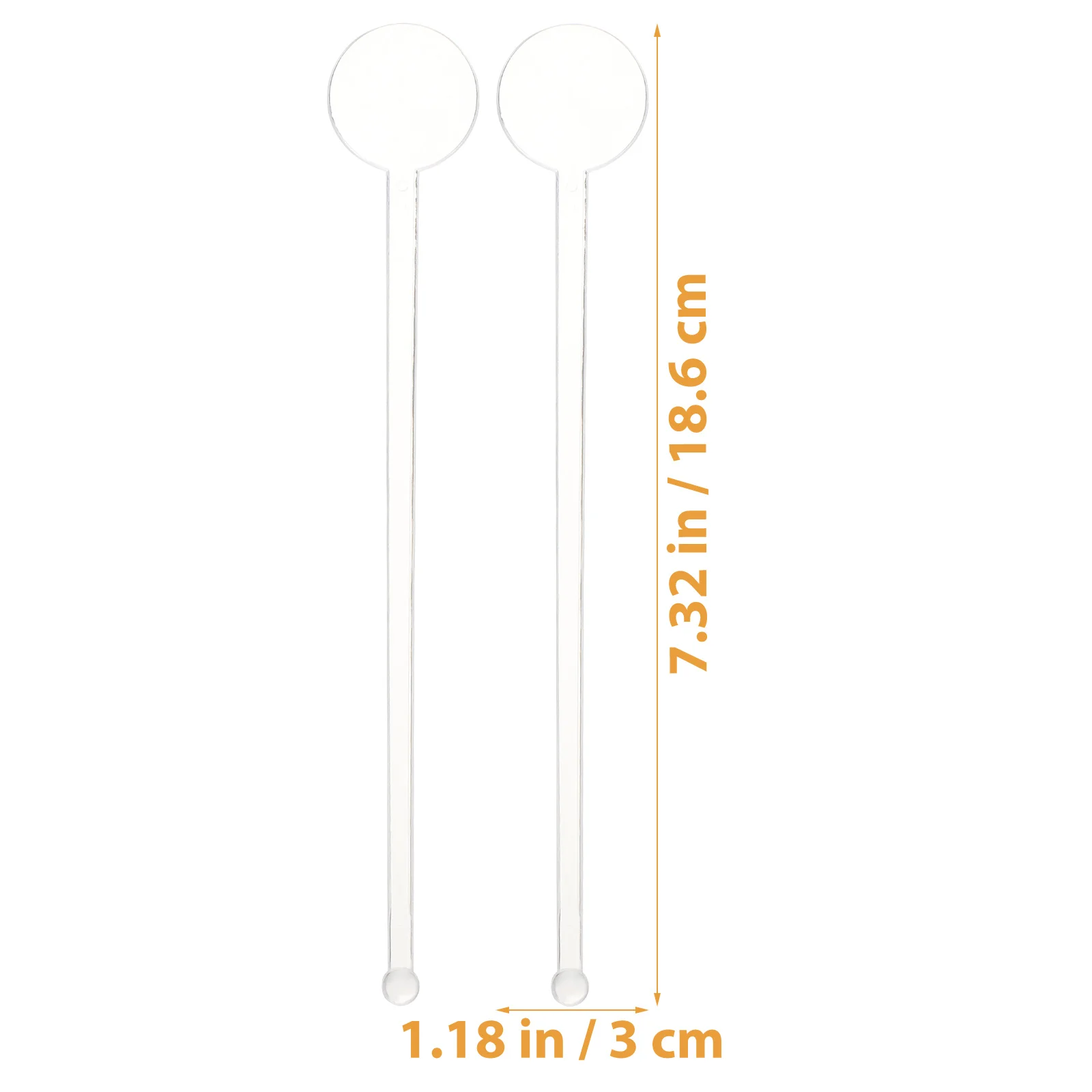 80pcs Beverage Stirring Sticks Stirring Rod Muddler Stick Cocktails Mixing Stick Agitator Drink Stirrer Coffee Sticks Bar Tool
