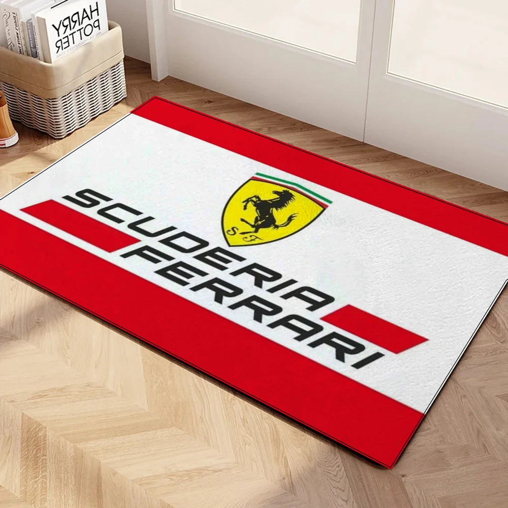 Ferraris Door Mat Entrance Outdoor Mat for Hallway on the Floor Things to the Room Decoration Items Goods for Home Accsessories