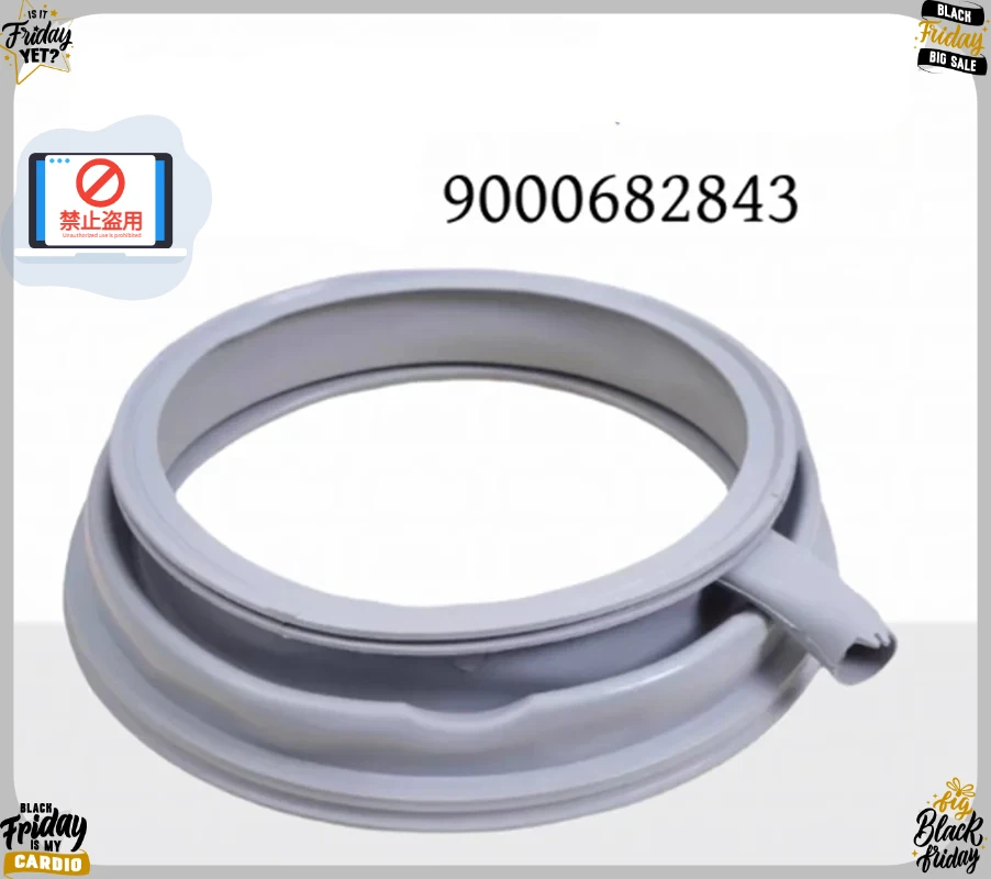 New For Midea Little Swan Washing Machine Sealing Rubber 9000682843 Door Seal Ring Washer Washing Parts