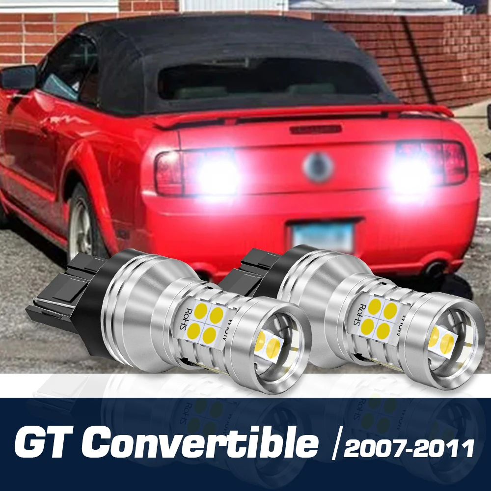 

2pcs LED Reverse Light Backup Bulb Canbus Accessories For Opel GT Convertible 2007 2008 2009 2010 2011