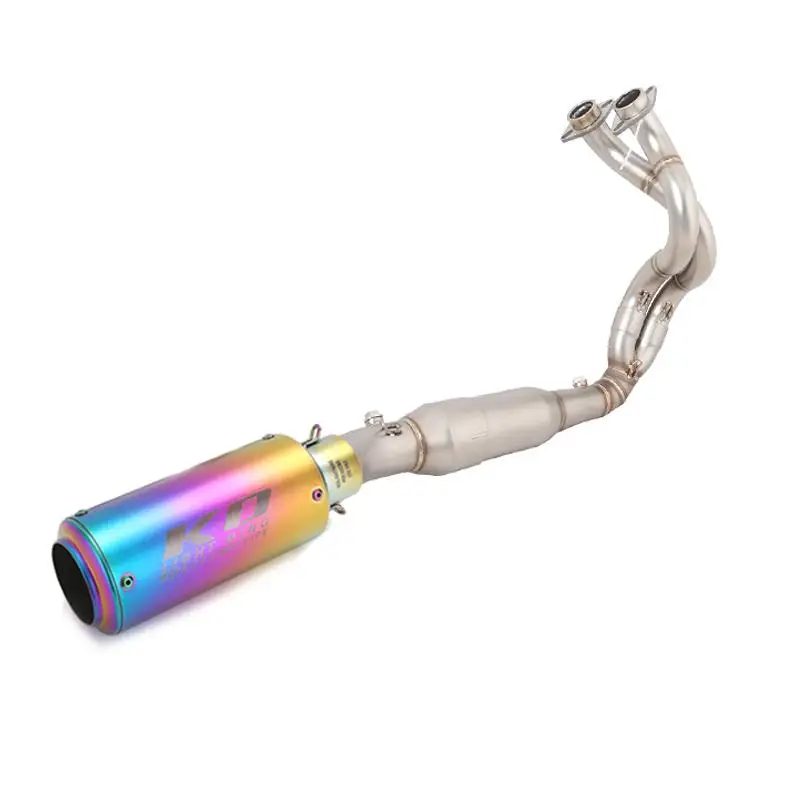 

Slip On For CFMOTO 675SR 675 SR 2024 2025 Motorcycle Complete Exhaust System Muffler Header Link Pipe Stainless Steel DB Killer