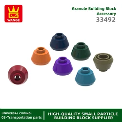308Pcs/lot 33492 Cone 1 1/2 x 1 1/2 x 2/3 Block Moc Color Accessories Compatible with Brick DIY Children's Toy Assembly Parts