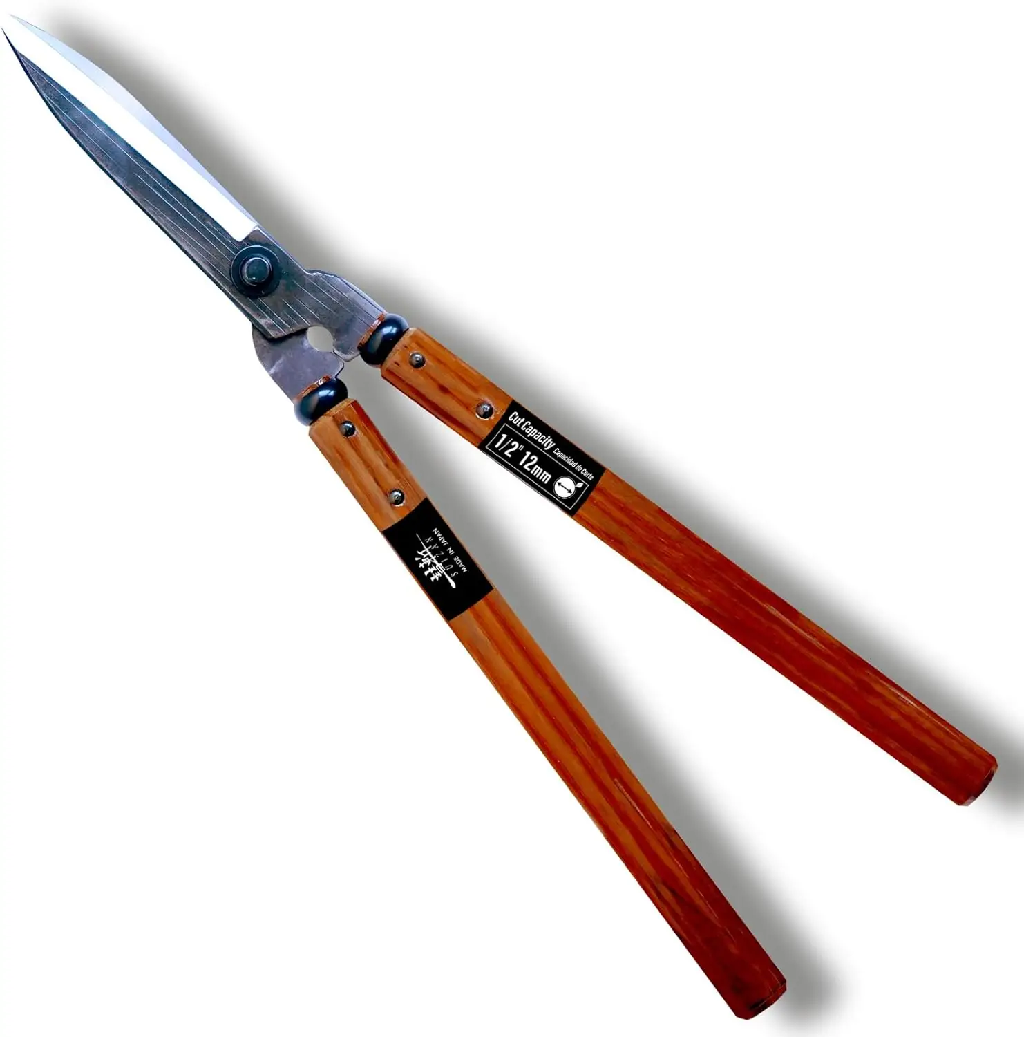 

Hedge Shears 21.3" - Professional Garden Clippers for Precise Trimming Ergonomic Oak Wood Handle Versatile Cutting Performance