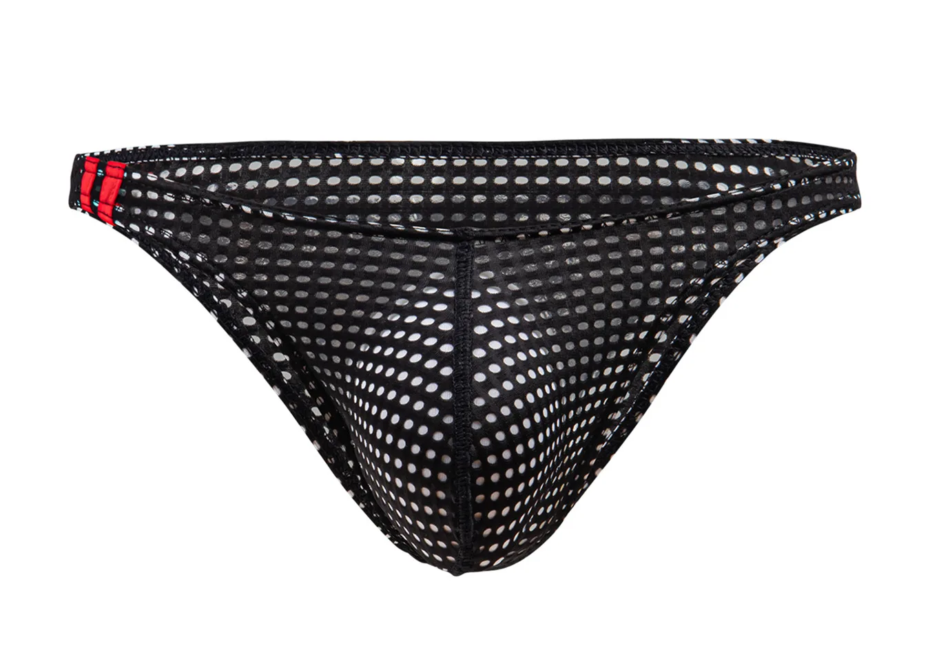 Men's Sexy Brief Ice Silk Elastic Quick Dry Underwear Light Thin Cool Feel Sports Underpants Youth Low-rise U Convex Pouch Tanga