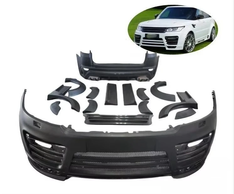 Car Bumper New SVR Widebody Kit Car Bumper for  Vogue 2014 2015 2016 Upgrade to 2022 2018 2019 2020 2021 2023 BodyKit