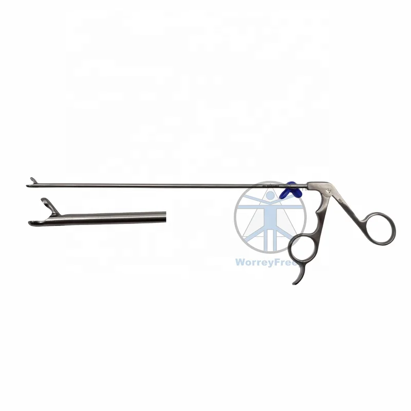 10Mm Interlaminar Endoscope 4 * 260mm 0 Degree Nucleus Pulposus Forceps