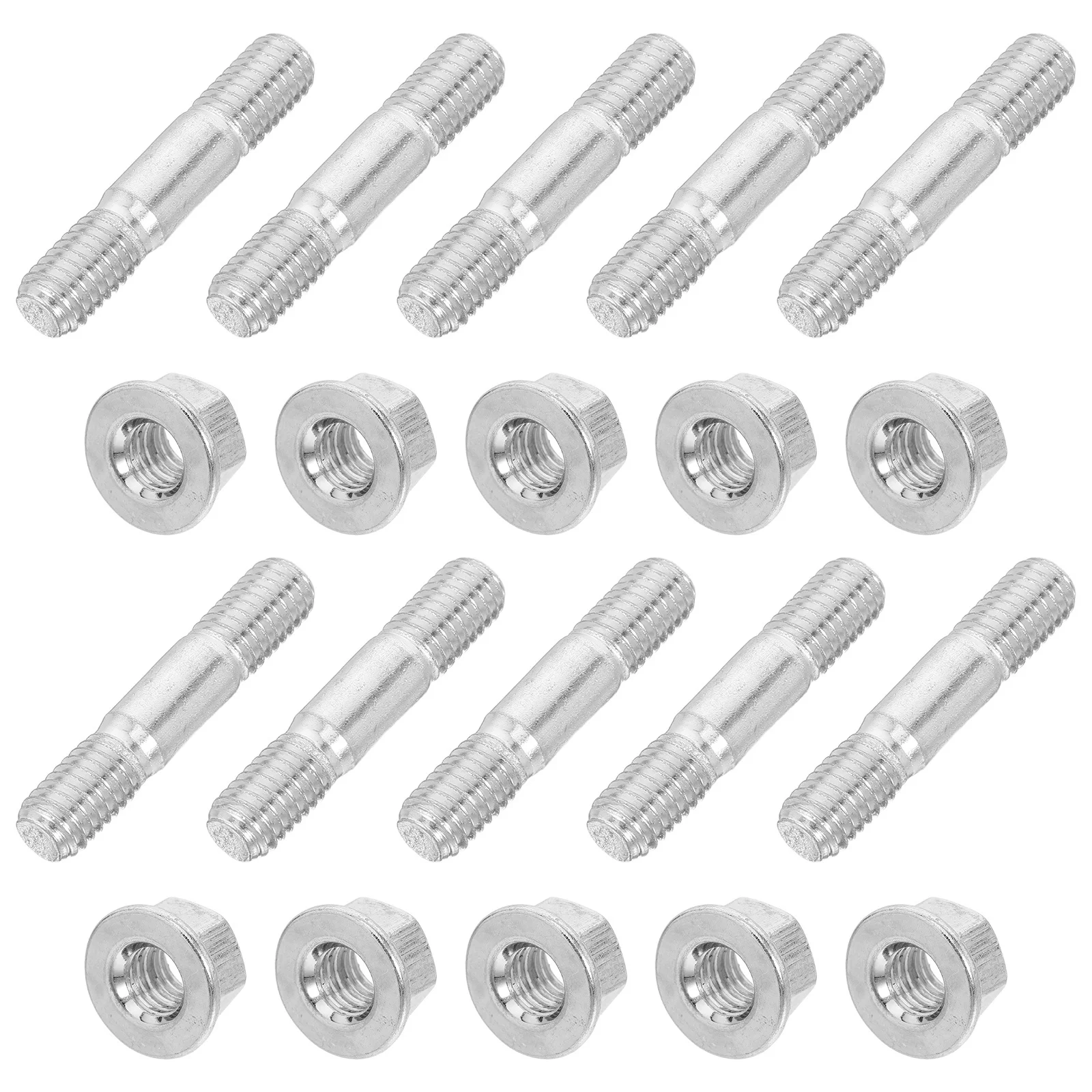 

1Set Chainsaw Double Ended Screws Nuts Set Universal Fit Durable Metal Replacement Parts for Smooth Operation and Stability