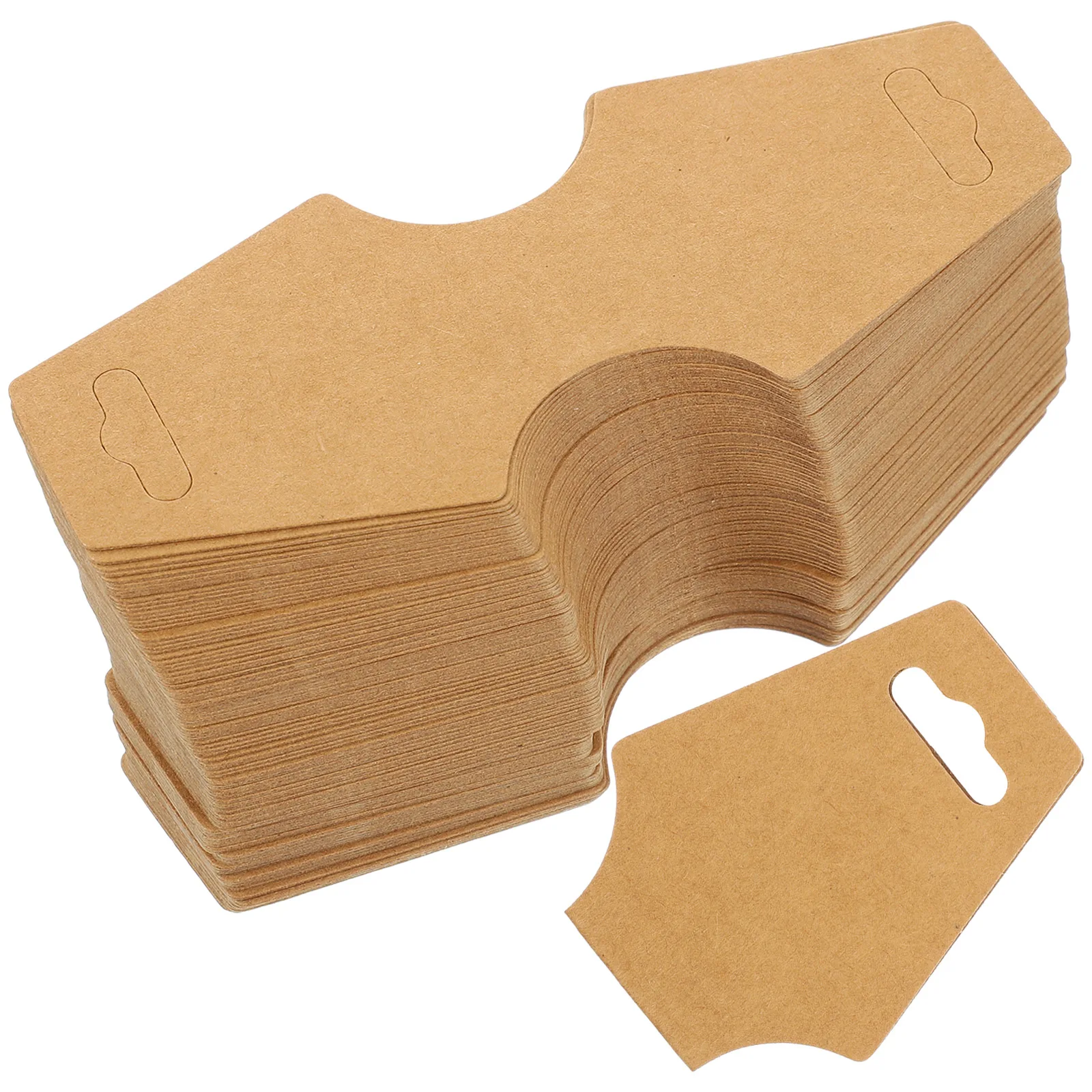 

100pcs Jewelry Display Cards for Earrings Bracelets Necklaces Hair Accessories Storage ganizer Smooth Packaging