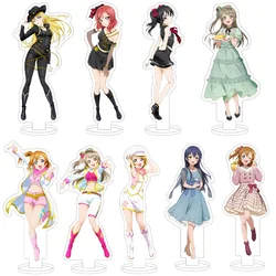 Loen Store Love live Official Party Dress anime peripheral cute acrylic stand desktop ornament holiday gift Eli Ayase Umi Sonoda