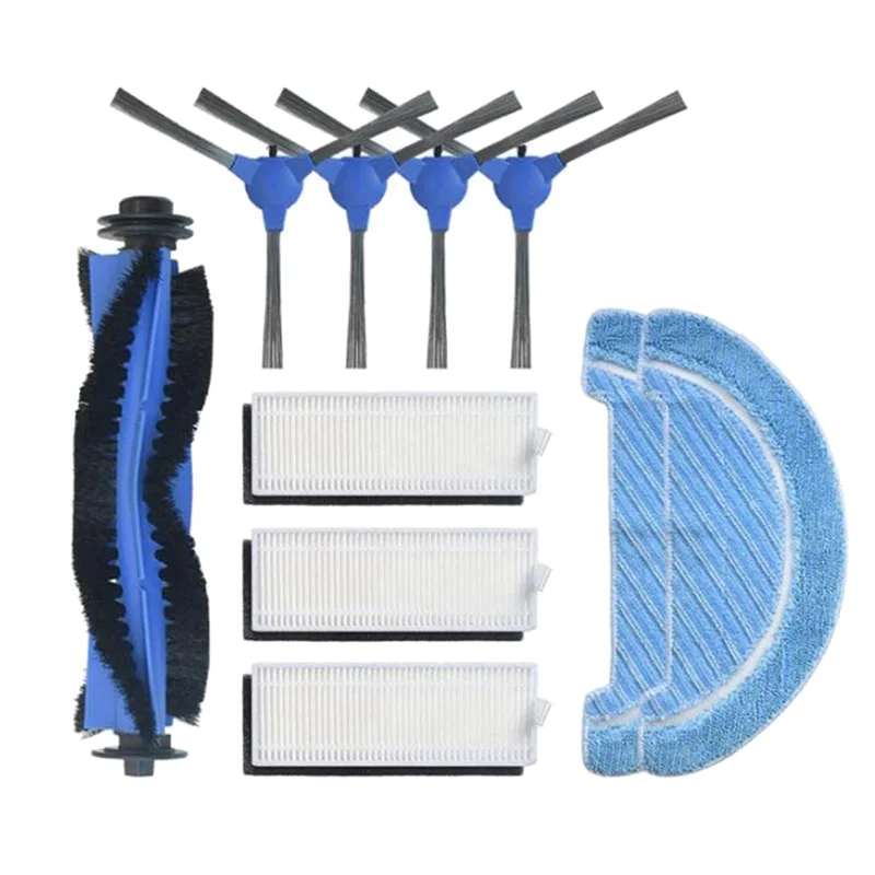 For 1099 1990 Connected Robot Vacuum Cleaner Hepa Filter Main Side Brush Mop Cloth Rag Spare Parts