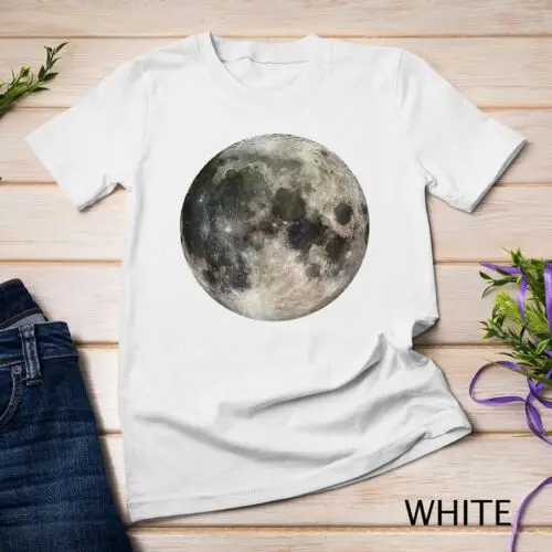 

Full Moon Phase Space Love Photography Astronomy Unisex T-shirt