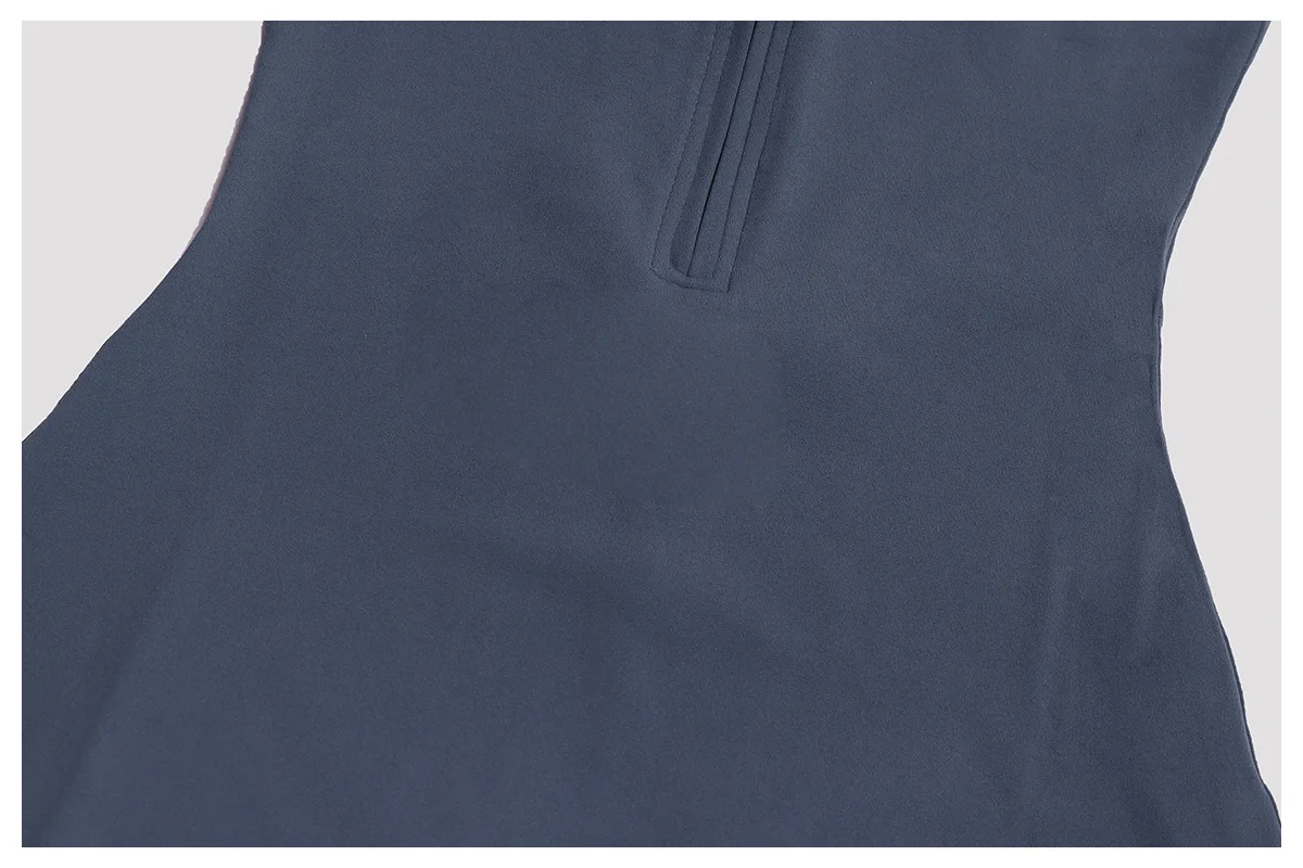 Neuer Reißverschluss-Jumpsuit mit Schlaghose Damenkleidung Sportbekleidung Gym Yoga Sportsets Spandex Nylon Trainingssets Damen Trainingsanzug – Detail 24