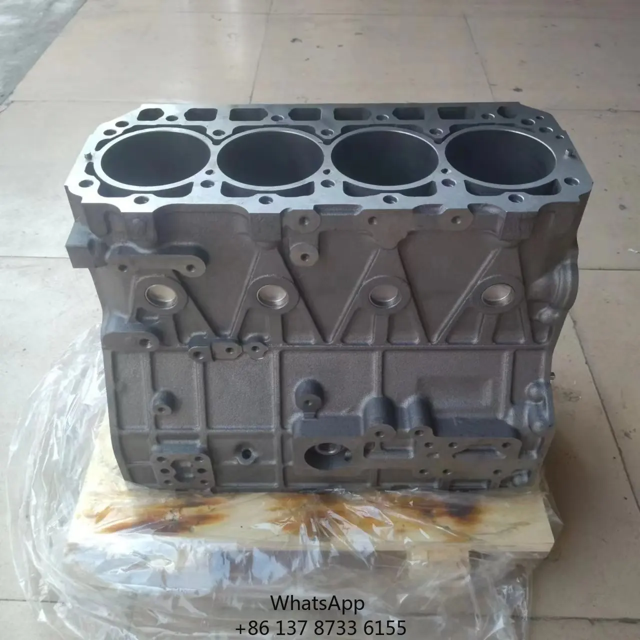 

Excavator Engine Spare Parts 4TNV98T 4TNV98 Cylinder Block With Turbocharger For Yanmar 4TNV98T Diesel Engine Assy 729907-01560