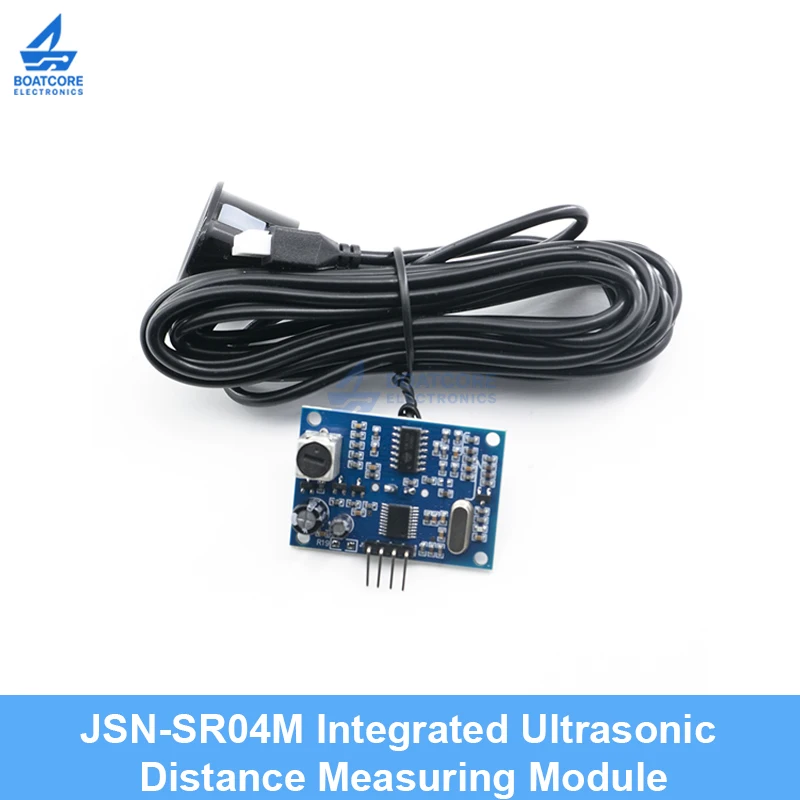 1PCS JSN-SR04T AJ-SR04M JSN-SR04M Waterproof Ultrasonic Sensor Module Distance Measuring Transducer Integrated Probe for Arduino