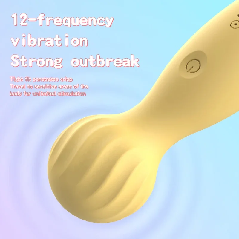 Vibrating AV bar female masturbator silicone mute strong vibration massage toy adult sex toys