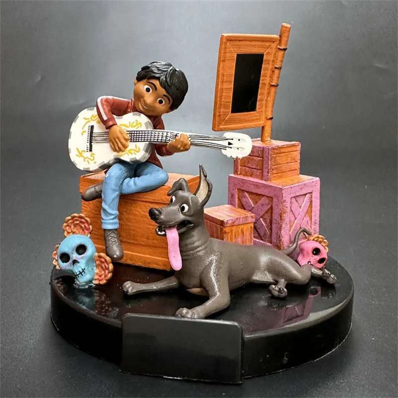 12 سنتيمتر الكرتون ميغيل ريفراس عمل الشكل دمية مع جيتا الاطفال مجموعة دانتي لعبة #1