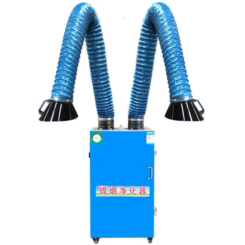 Mobile Welding Fume Purifier Collector Industrial Welding Electric Welding Fume Soldering Tin Fume Purifier Dry Smoking Machine