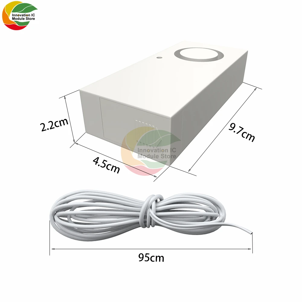 1 meter line large sensor water level alarm sensor full water alarm kitchen flooding alarm solar water leakage alarm rain alarm