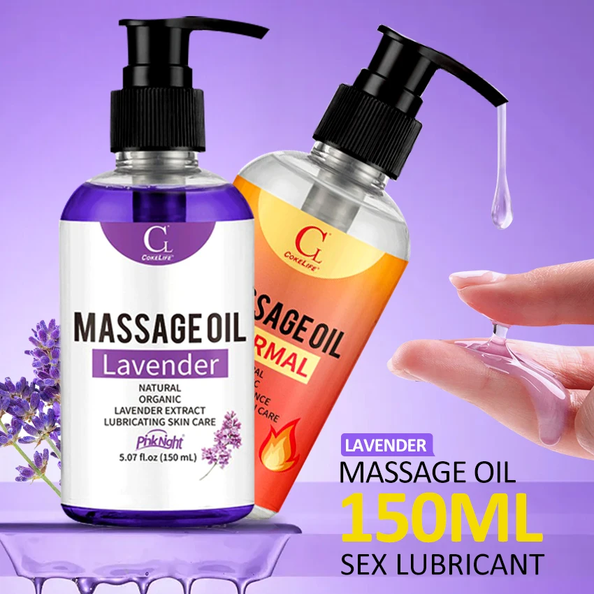 Lubricant for Sex Water-Based Anal Lube Lavender Lubricant Intimate Love Gel for Women Men Masturbation Lube Adults Massage Oil - view 3
