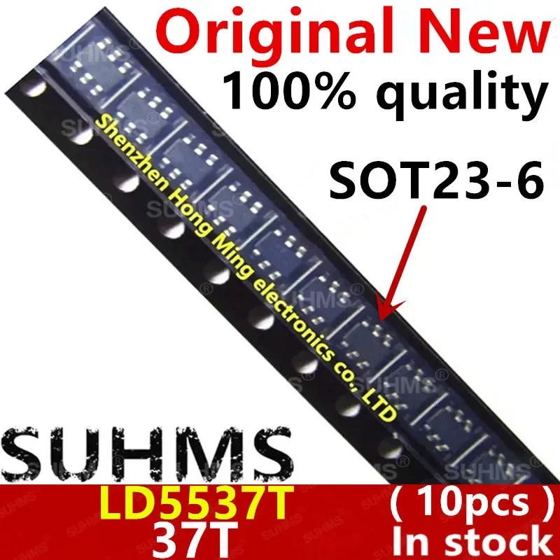 (10piece)100% New LD5537T LD5537 37 37T sot23-6 Chipset