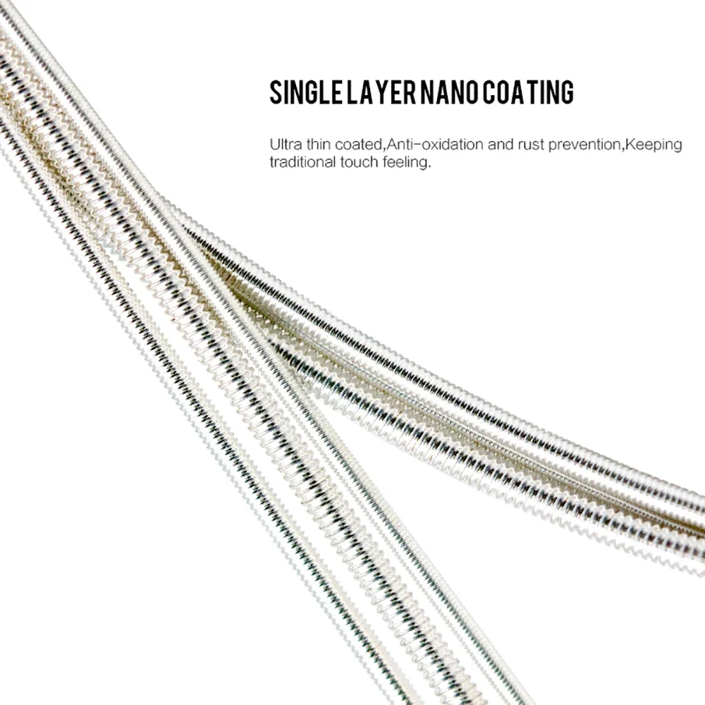 Orphee NX Series Classical Guitar Strings 6pcs/Set Silver Plated Wire Nylon Strings for Classic Guitar Accessories - view 4