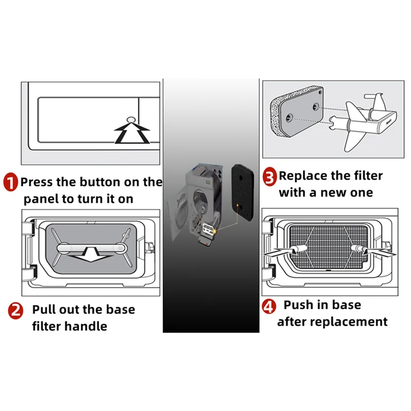 

70 шт. сменный нижний фильтр сушильной машины 9164761 поролоновый фильтр для термонасоса T1 сушильная машина TKS850WP TKB150WP TCJ680WP