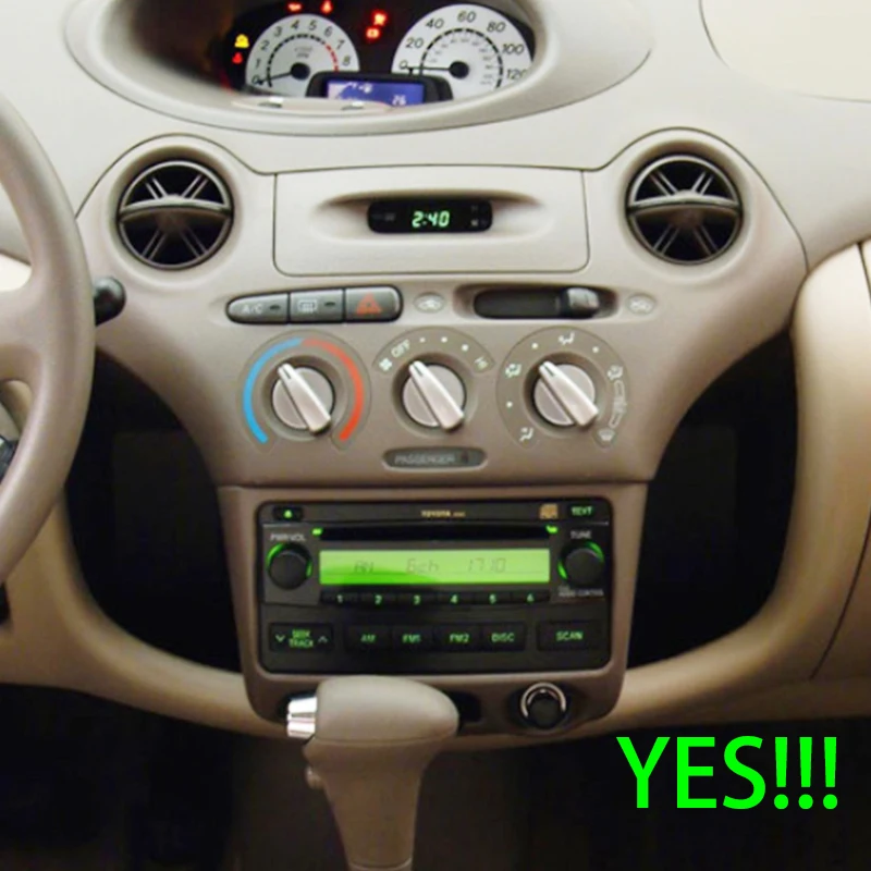 7'' For Toyota Echo 2000-2005 Car Radio 4G SIM Camera Navi Android 15 Auto Google Map GPS Head Unit Reversing Image 2DIN FM Wifi