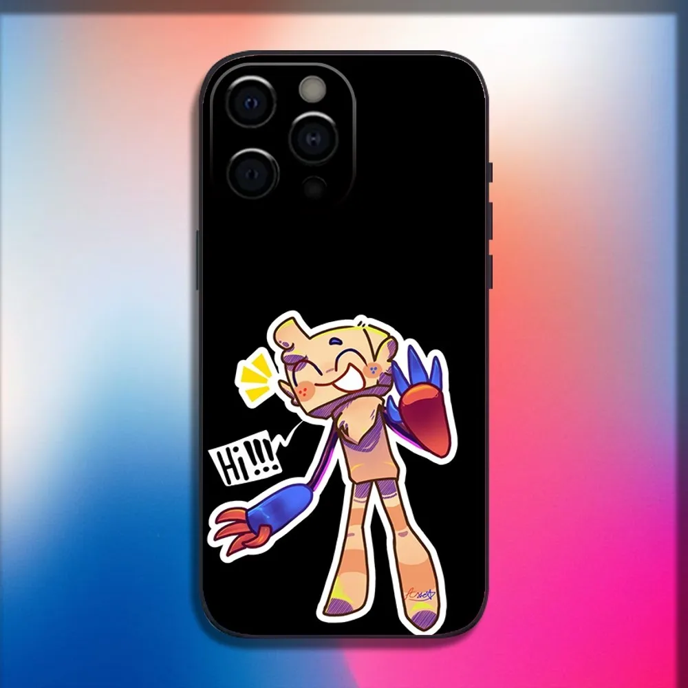Goob D-Dandys W-World Phone Case For iPhone 16,15,14,13,12,11,Pro,X,XS,Max,XR,Plus,Mini Soft Black Cover