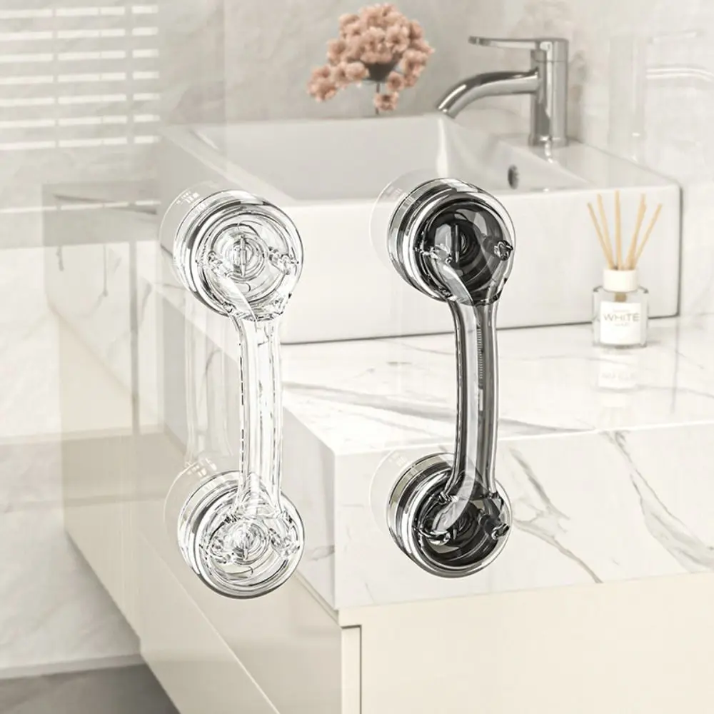 Suction Cup Door Handle Removable Offers Safe Grip Sliding Door Handle Simple Waterproof Bathroom Shower Auxiliary Handle