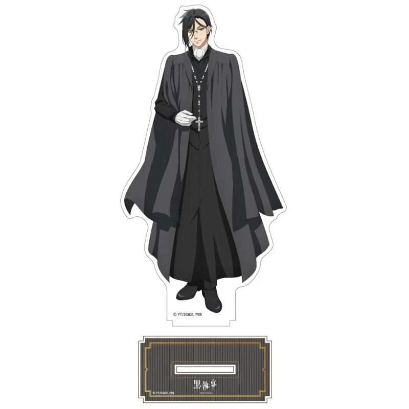 Anime Black Butler Public School Arc Acrylic Stand Ciel Phantomhive Sebastian Michaelis Cartoon Keychain Christmas Toys Gifts