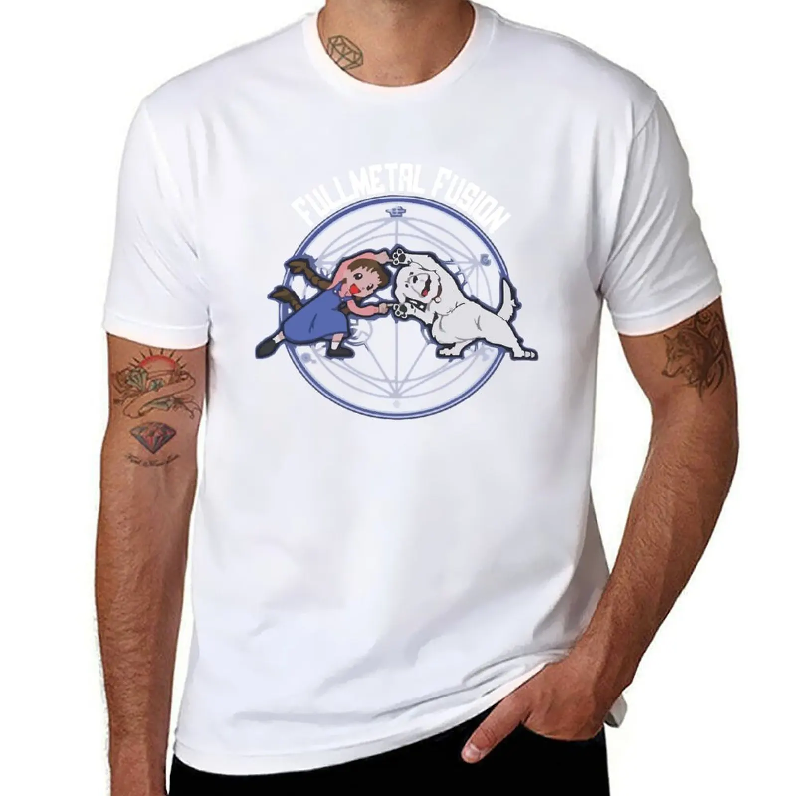

Fullmetal Alchemist Fusion Nina Dog Dance Memes T-Shirt cotton t shirt pack essential t shirt T-Shirt