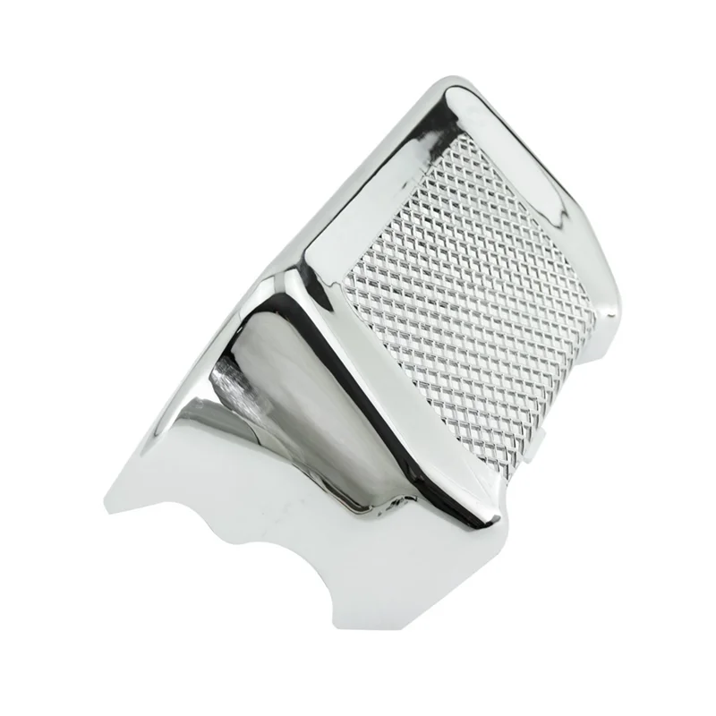

Motorcycle Oil Cooler Cover For Touring Road King Street Glide Freewheeler FLHXS FLTRX FLHR 2017-2022 Replacement Silver