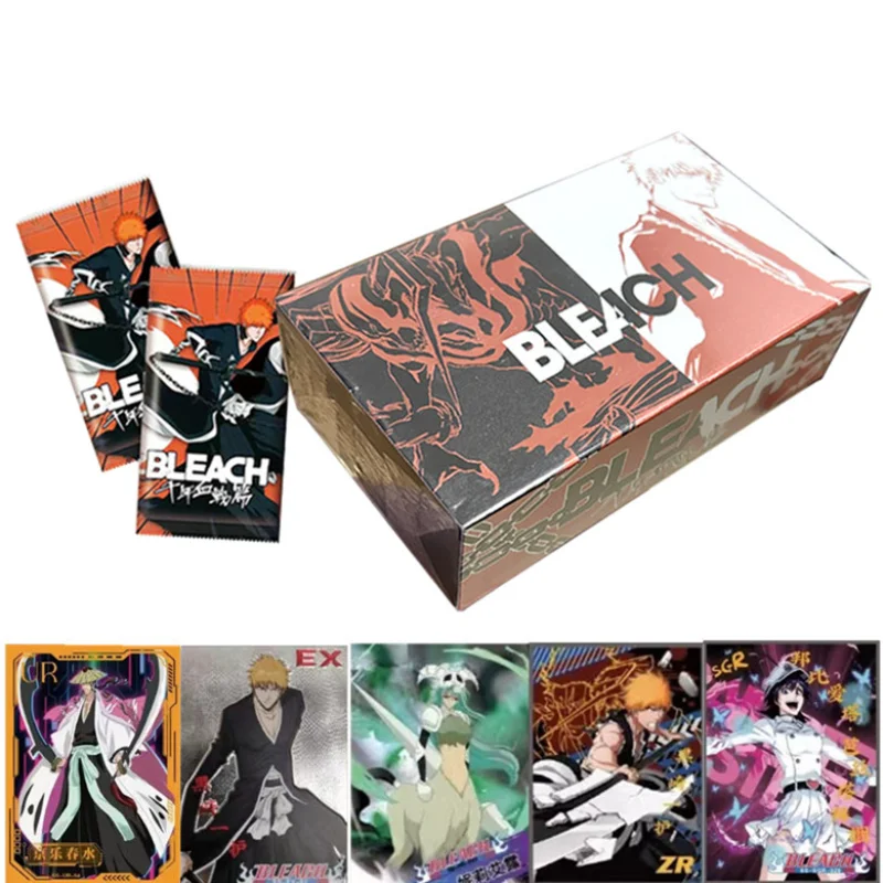 

2023 The New Bleach Card Rare 3D Card HD Card Anime Characters Games Card Collection Cards Toys Gift