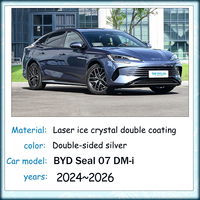 For BYD Seal 07 DM-i HX 2024~2026 2025 Car Sky Curtain Panoramic Skylight Sunshade Sun Shade UV Protector Parasol Accessories