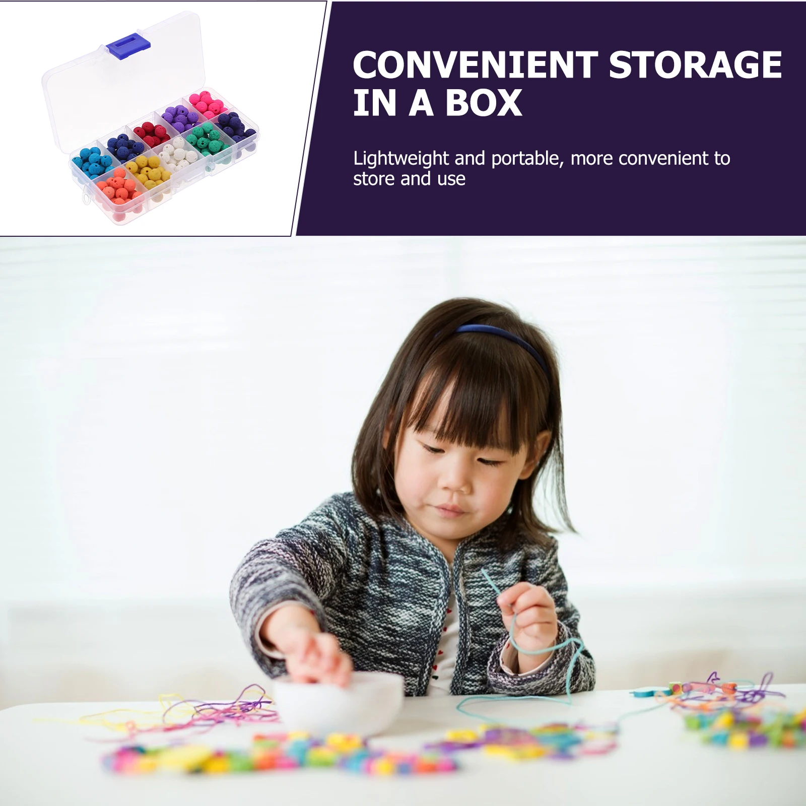 200 szt. Koraliki z kamienia wulkanicznego, kolorowe, z dużym otworem, wysokiej jakości, do wyrobu biżuterii, bransoletek, rękodzieła DIY, wielokolorowe zawieszki.