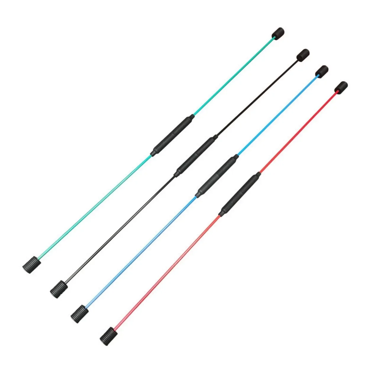 Elastische Fitnessstange Flexibar Yoga Übungsstab Trainingsstab Elastische Vibrationsstab für Heimmuskelübungen Aerobic Pilatus – Detail 1
