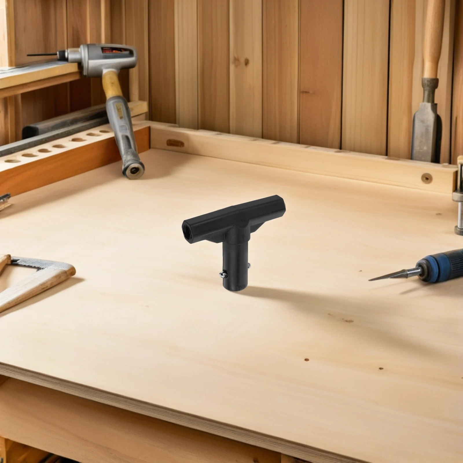 4 pces em forma de t trampolim pólo conector tubo manga capa para substituição de gabinete resistente uv fácil instalar quintal