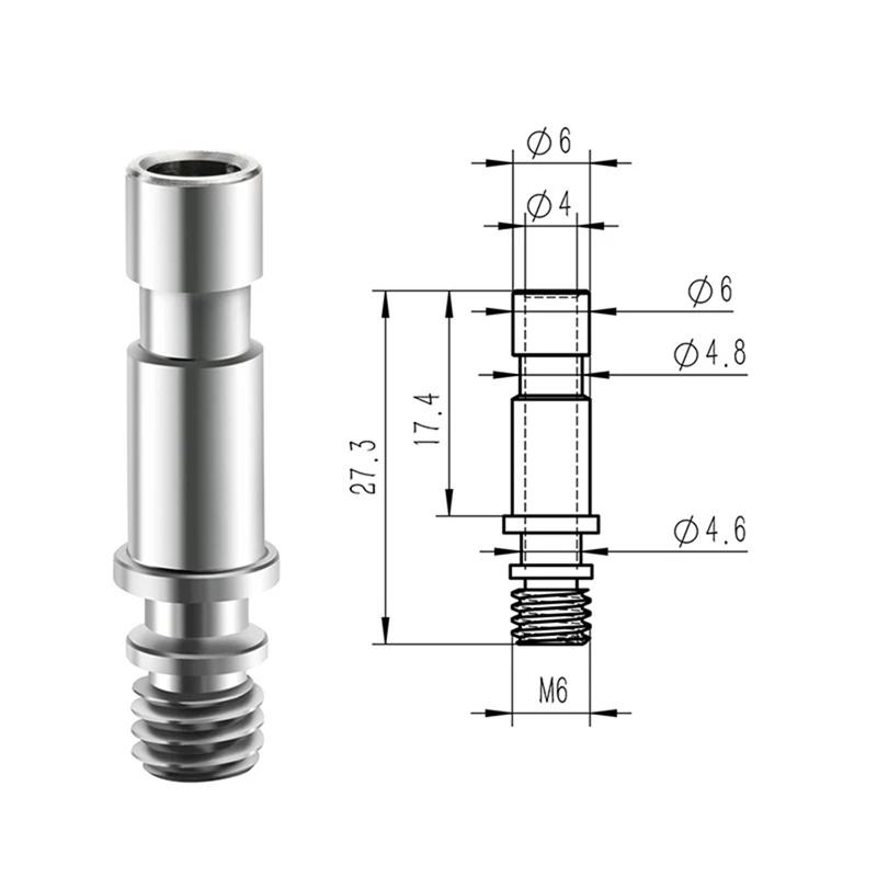 For S1 Heatbreak Stainless Steel Heatbreak Enhanced Printing  [No.3 Elnic]