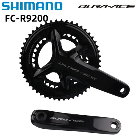 Shimano DURA-ACE R9200 Crankset 12s 165mm 170/172.5/175/167.5mm HOLLOWTECH II Road Bicycle Crank 50-34T 52-36T 54-40T Chainring