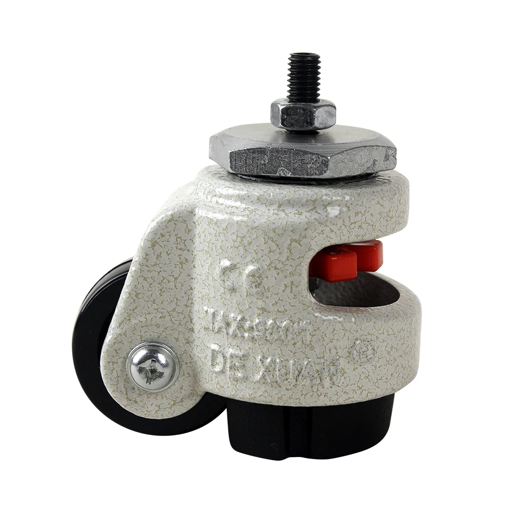 GD-40F/GD60F/GD80F/GD100, Leveling Caster  lever workbench bracket caster wheel  Locking swivel Machine Castor inch