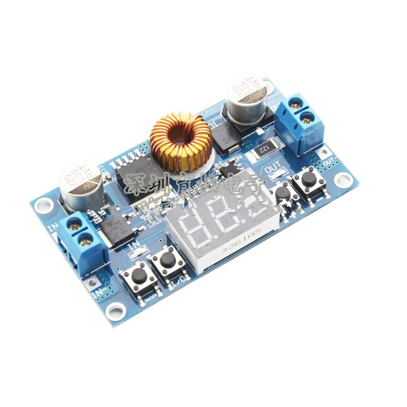 

5A Step-down CNC Power Supply with Voltmeter DC-DC Adjustable Module High