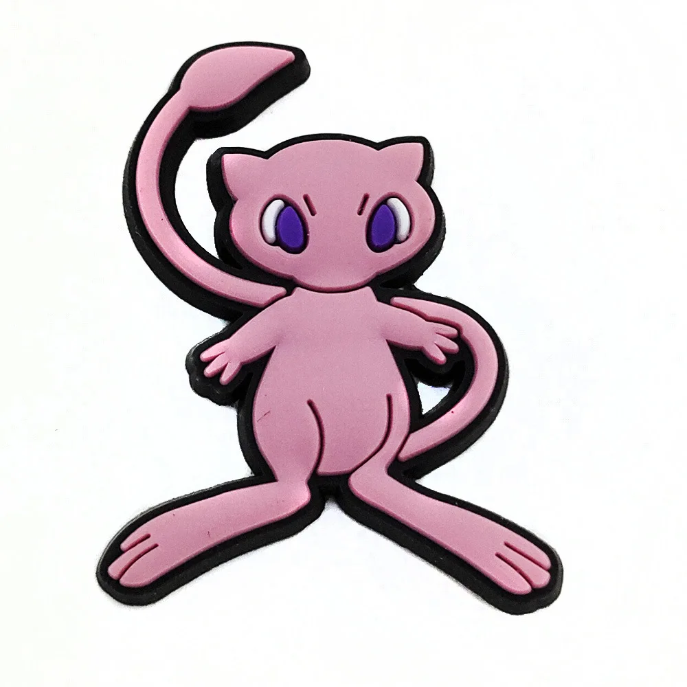 20-100Pcs Potdemiel Pokemon Schuh Charms Zubehör DIY Blase Rutschen Clogs Sandale Schuh Schnalle Dekoration Für Kinder Weihnachten geschenke – Detail 25