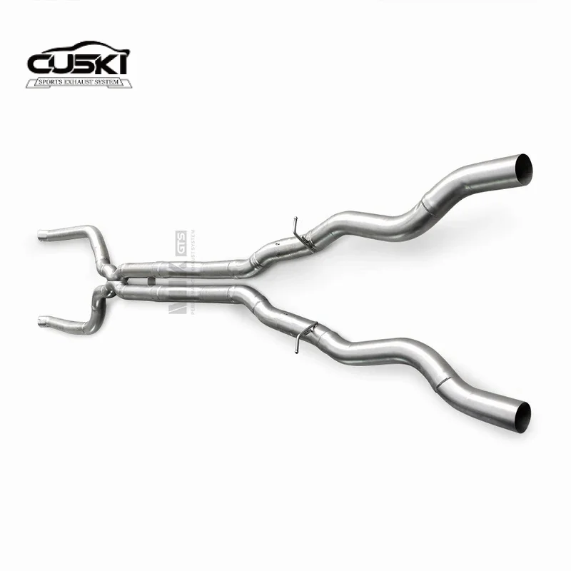 

High performance 304 stainless steel middle pipe exhaust suitable for BMW M750/M750i G30/N63 4.4tt 2020-2023 automotive exhaust