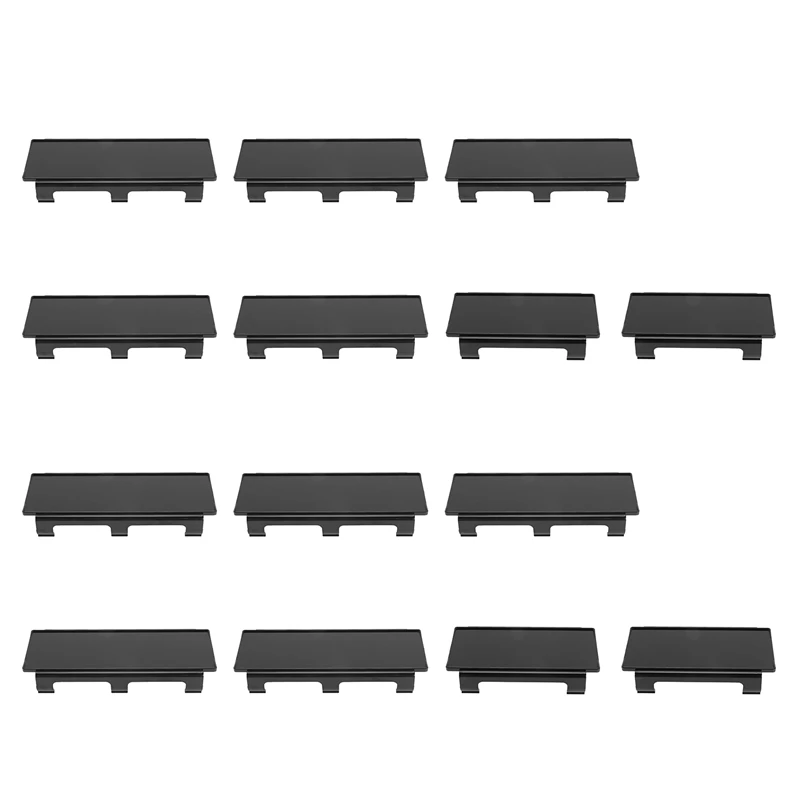 2Set 52 INCH Protective Cover Snap On Black For Straight Curved LED Light Bar Truck