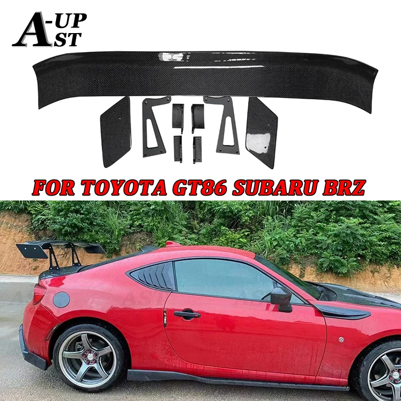 

Задние плавники из углеродного волокна для Toyota GT86 Subaru BRZ, заднее крыло, задний спойлер, направляющая, комплекты кузова крыла, автомобильные аксессуары