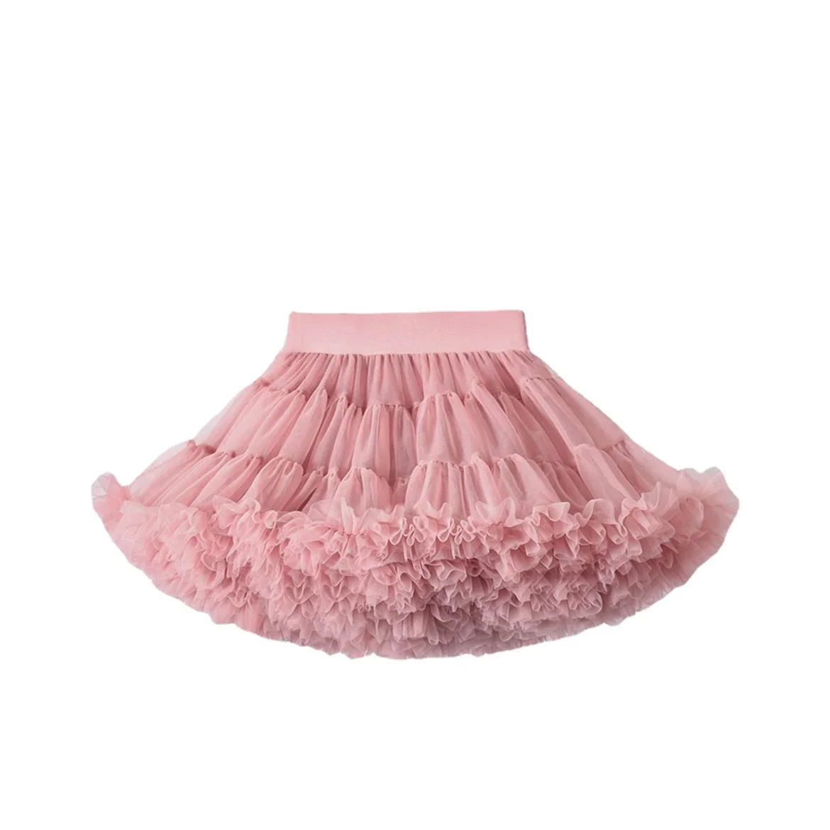 Girl's Mini Tutu Skirt New Children's Half-body Skirt Fashion Infant Puffy  Skirt 1-10Y Cute Princess Dress