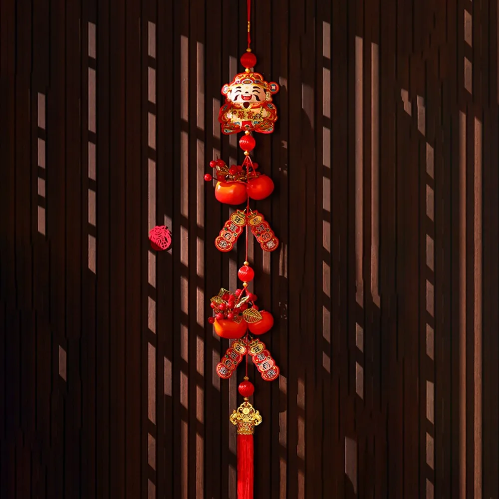 Chinese Style New Years Decoration Red Persimmon Spring Festival Door Decoration Traditional Good Luck