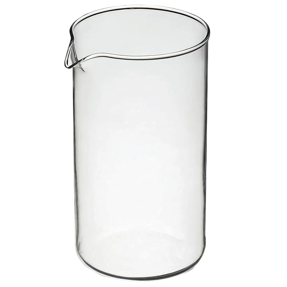 Borosilicate 3.3 Glass Universal Replacement Beaker for French Press Coffee and Tea Makers - Enhance Your Brewing Experience