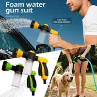 Portable Auto Foam Lance Water Gun High Pressure 3 Grade Nozzle Jet Car Washer Sprayer Cleaning Tool Automobile Garden Wash Tool